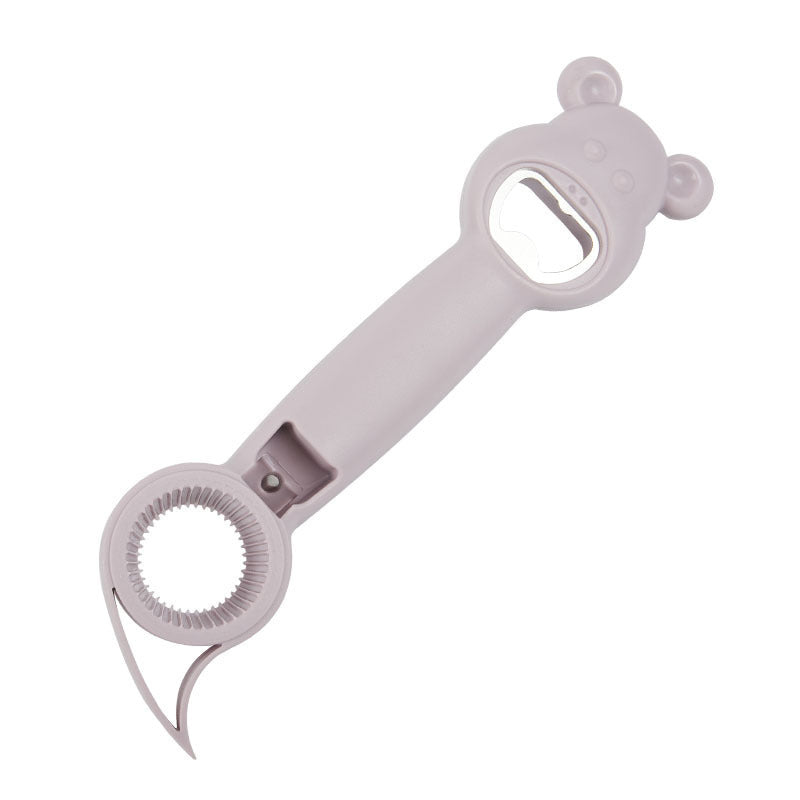 Niedlicher 4-in-1 Multifunktionaler Flaschenöffner – Praktisches Küchen- und Bar-Tool