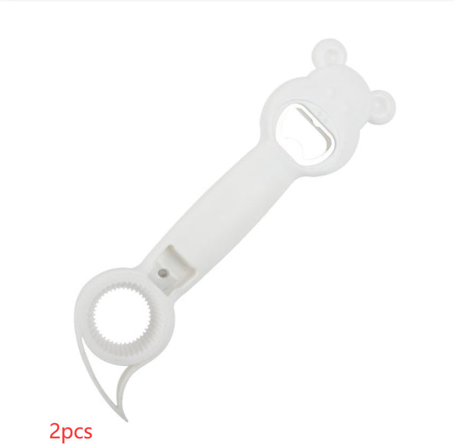 Niedlicher 4-in-1 Multifunktionaler Flaschenöffner – Praktisches Küchen- und Bar-Tool