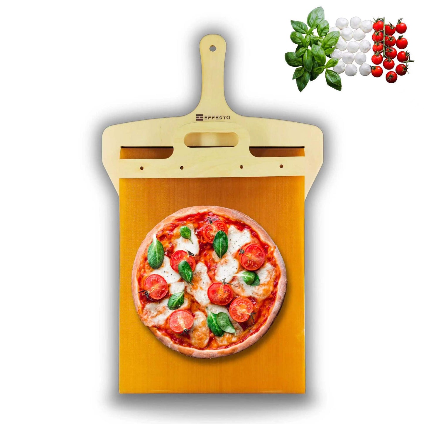 Küchenhelfer, verschiebbare Pizzaschaufel, antihaftbeschichtetes Pizza-Schneidebrett, glattes Aufbewahrungs-Transferbrett, Küchen-Backwerkzeug