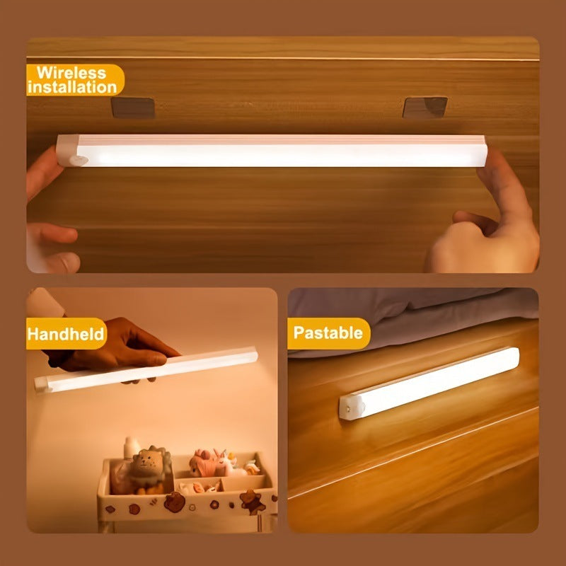 Ultra-dünnes LED-Licht mit intelligenter Induktion & USB-Aufladung