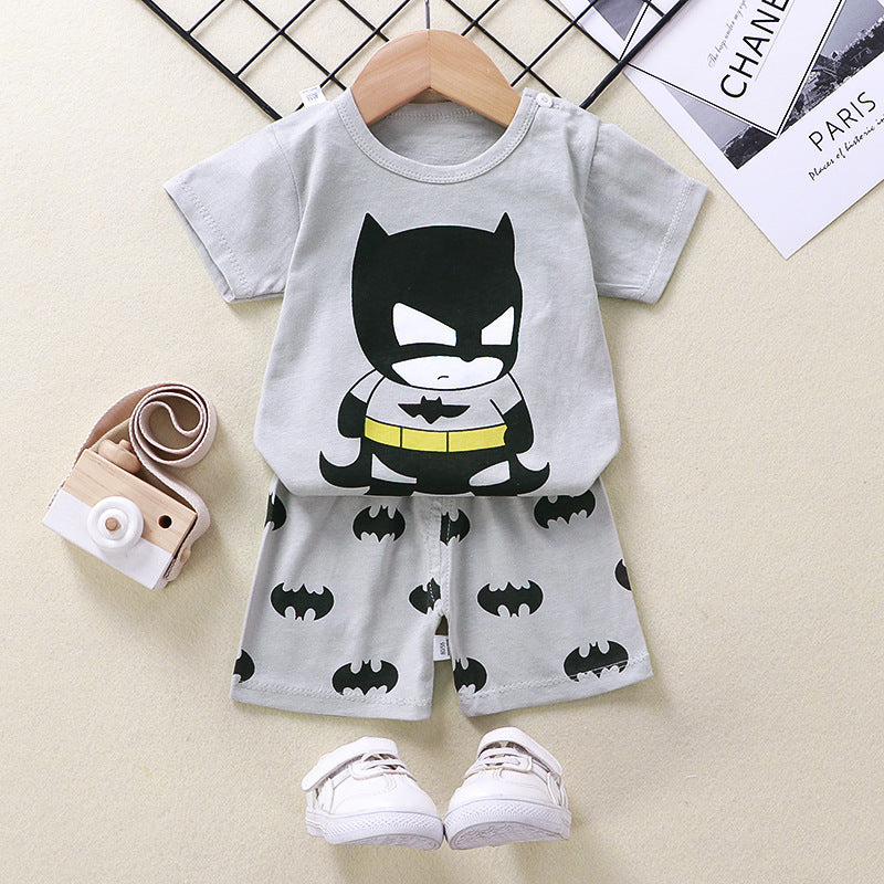 Baby T-Shirt & Shorts Baumwoll-Zweiteiler