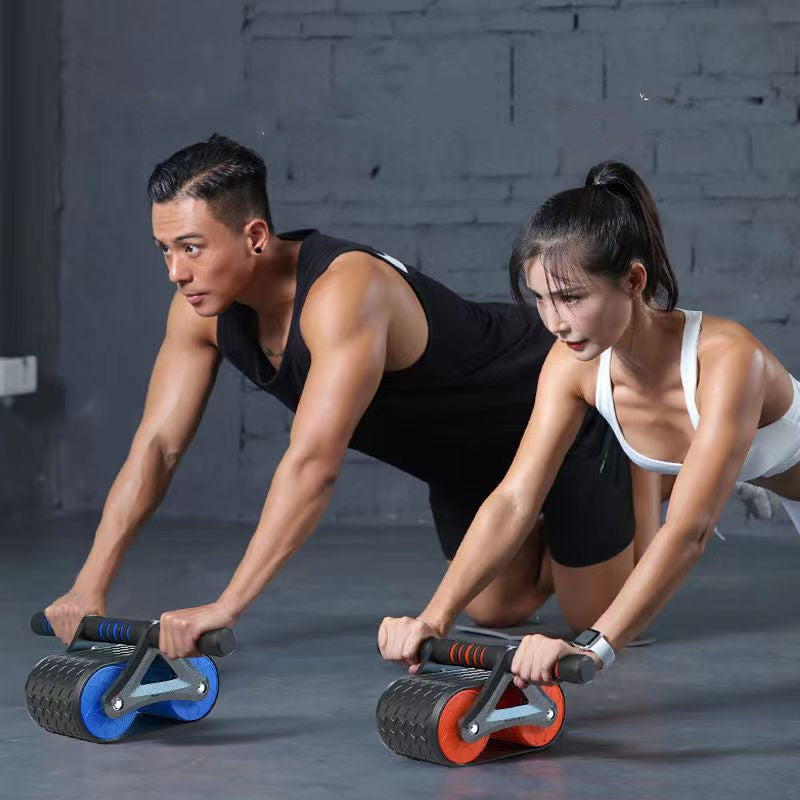Double Wheel Abdominal Exerciser – Automatisches Ab Wheel Roller für Bauchtraining