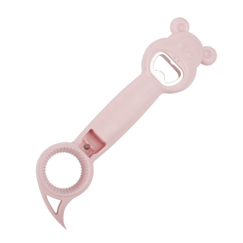 Niedlicher 4-in-1 Multifunktionaler Flaschenöffner – Praktisches Küchen- und Bar-Tool