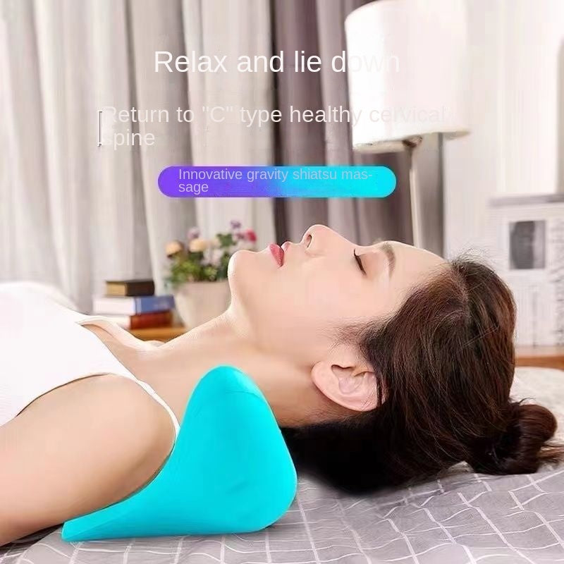 Orthopädisches Nackenmassagekissen