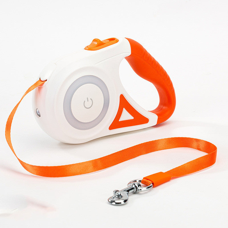 Einziehbares Hundeleinen- und Halsband-Set – Automatische Teleskop-Haustierleine für kleine bis große Hunde