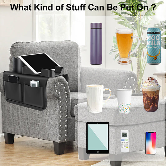 Faltbarer Silikon-Sofa-Cupholder – Getränkehalter & Organizer in Einem