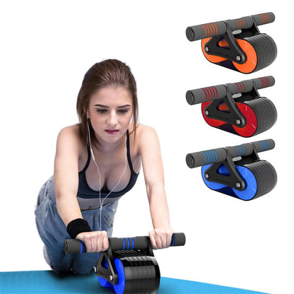 Double Wheel Abdominal Exerciser – Automatisches Ab Wheel Roller für Bauchtraining