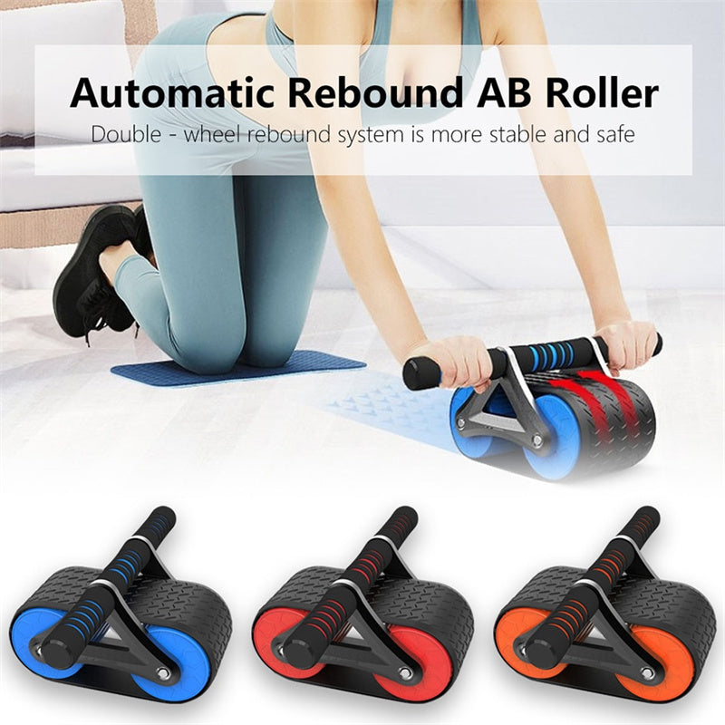 Double Wheel Abdominal Exerciser – Automatisches Ab Wheel Roller für Bauchtraining