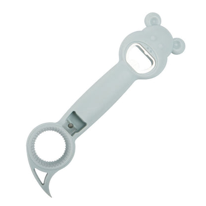 Niedlicher 4-in-1 Multifunktionaler Flaschenöffner – Praktisches Küchen- und Bar-Tool