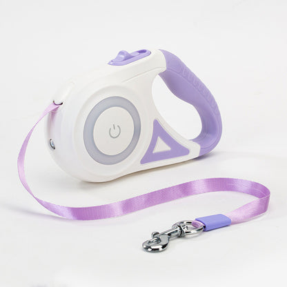 Einziehbares Hundeleinen- und Halsband-Set – Automatische Teleskop-Haustierleine für kleine bis große Hunde